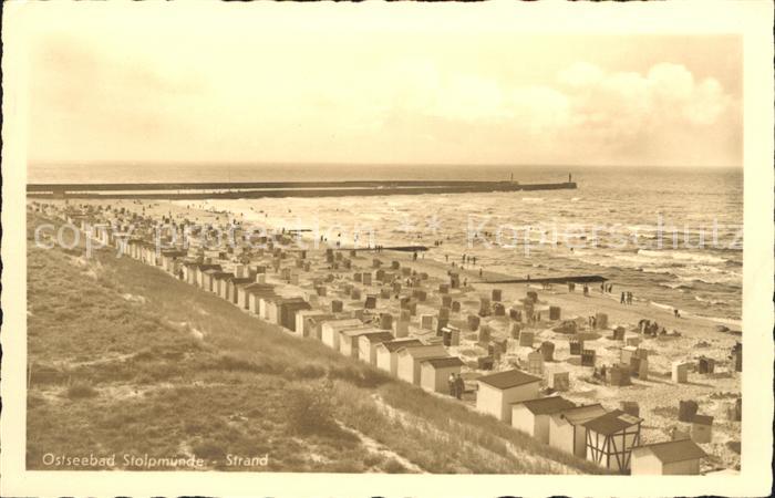 Stolpmuende Ostseebad Pommern Strand