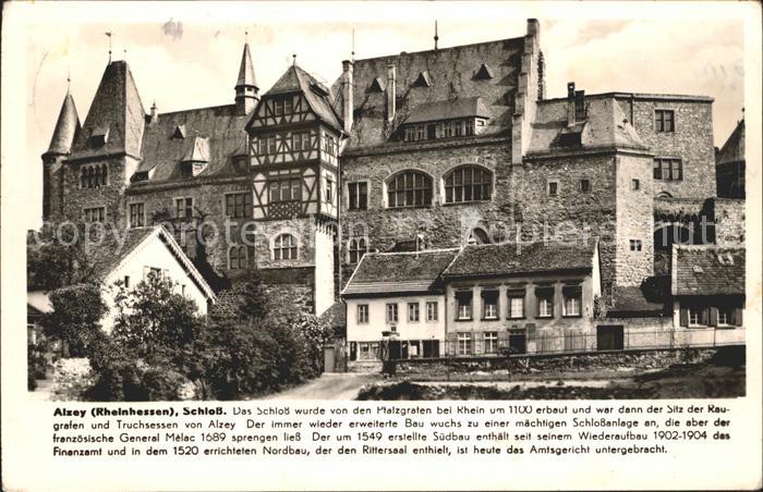 Alzey Schloss Geschichte