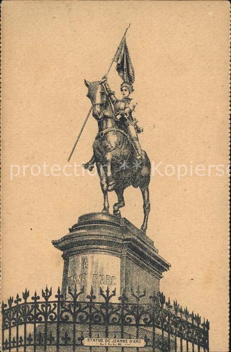 Lille Nord Statue de Jeanne d Arc Monument Denkmal