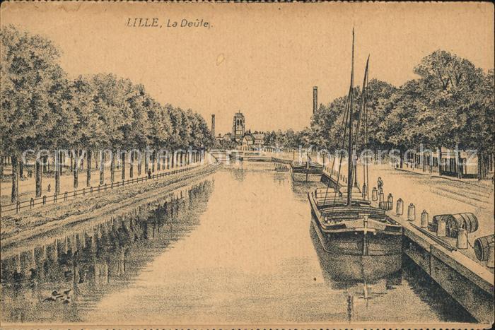 Lille Nord La Deule Bateau