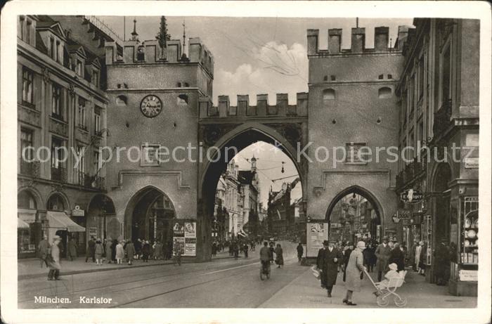 Muenchen Bayern Karlstor
