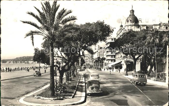 Nice Alpes Maritimes Promenade des Anglais Palmiers Cote d Azur