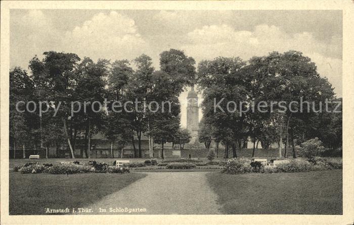 Arnstadt Ilm Schlossgarten