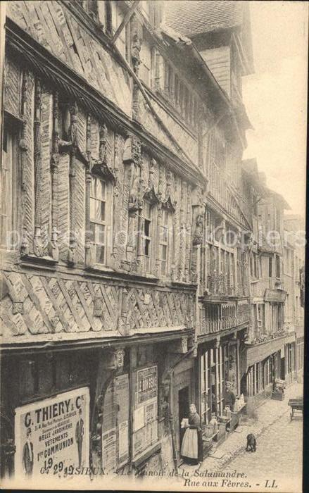 Lisieux Le Manoir de la Salamandre Rue aux Fevr