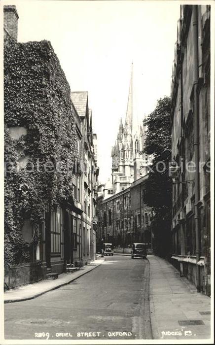 Oxford Oxfordshire Oriel Street