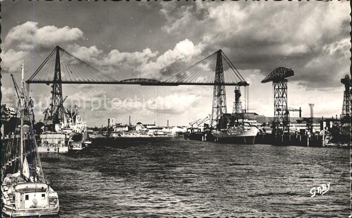 Nantes Loire Atlantique Pont Transbordeur Brücke