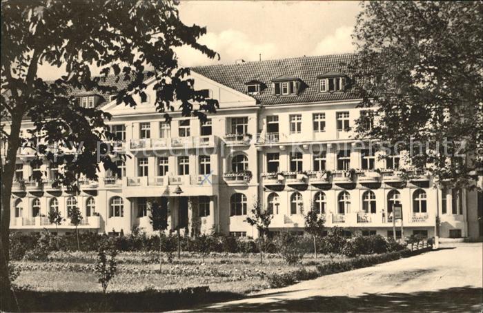 Kuehlungsborn Ostseebad FDGB Erholungsheim Georgi Dimitroff