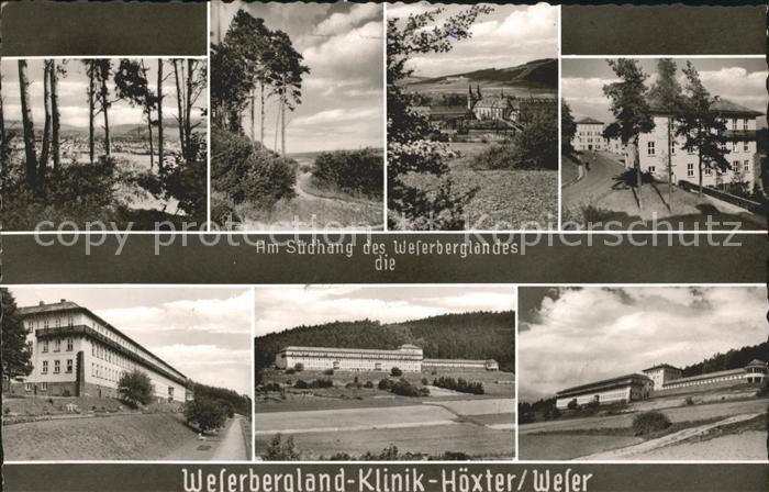 Hoexter Weser Suedhang Weserbergland Klinik