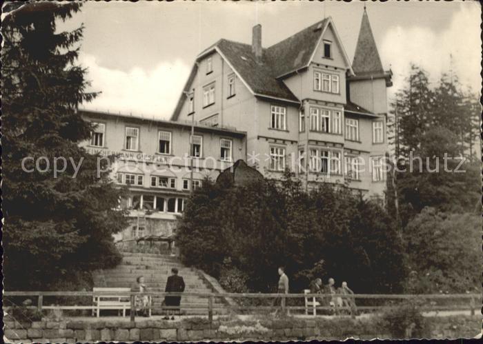 Schierke Harz FDGB Erholungsheim Hermann Gieseler