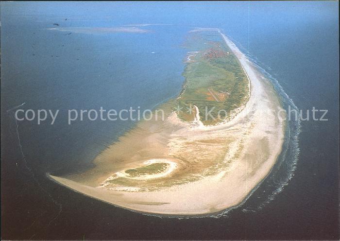 Insel Juist Nordseebad Fliegeraufnahme