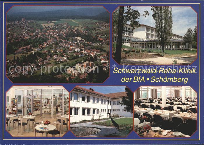 Schoemberg Schwarzwald Schwarzwald Reha Klinik der Bfa Fliegeraufnahme