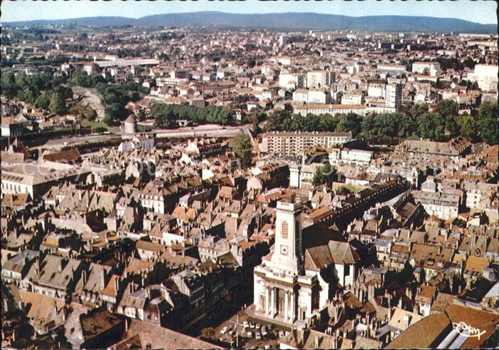 Besancon Doubs Eglise St Pierre vue aerienne