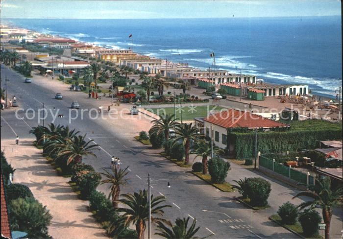 Marina di Massa Lungomare Strandpromenade