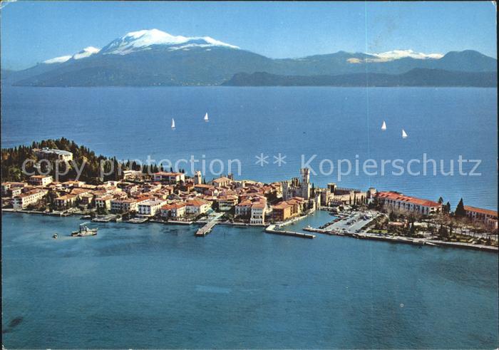 Sirmione Lago di Garda Panorama dall' aereo