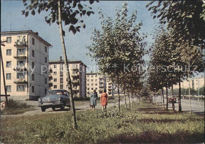 Irkutsk Der neue Bezirk Baikalskaja Strasse