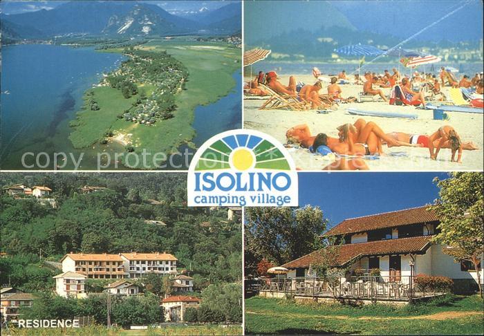 Fondotoce di Verbania Camping Village Isolino Residence Strand