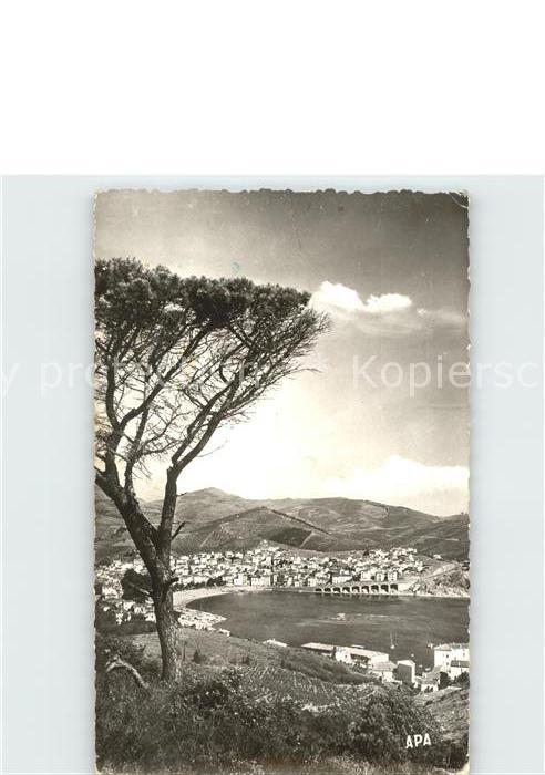 Banyuls-sur-Mer Vue panoramique su la Baie et la Ville