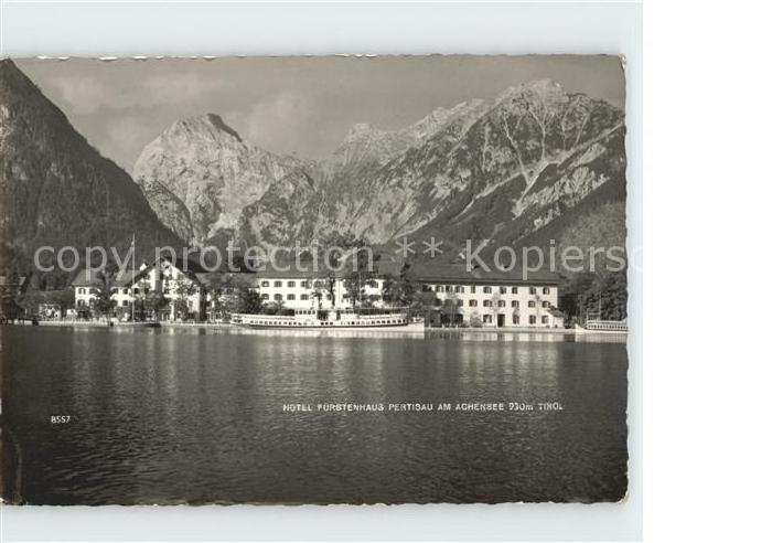 Pertisau Achensee Hotel Fuerstenhaus Dampfer Alpenblick