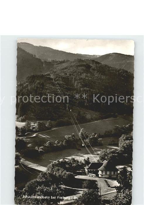 Freiburg Breisgau Schauinslandbahn Bergbahn Schwarzwald