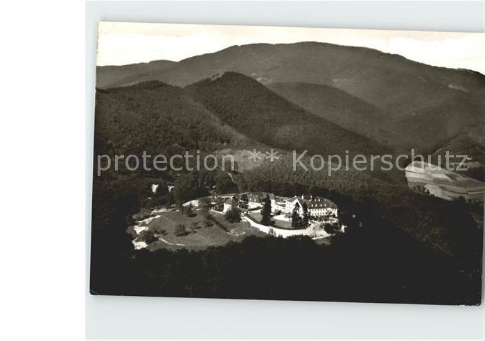 Obereggenen Schloss Buergeln Fliegeraufnahme