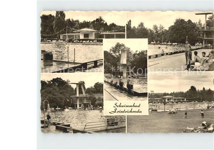 Friedrichsroda Schwimmbad Sprungturm