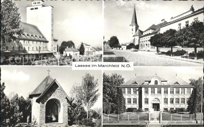 Lassee Marchfeld Kirche Kapelle Hauptschule