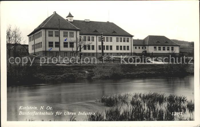 Karlstein Niederoesterreich Bundesfachschule Uhren Industrie