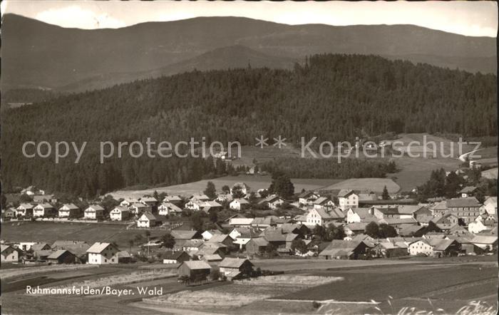 Ruhmannsfelden Ortsansicht Bahnpost