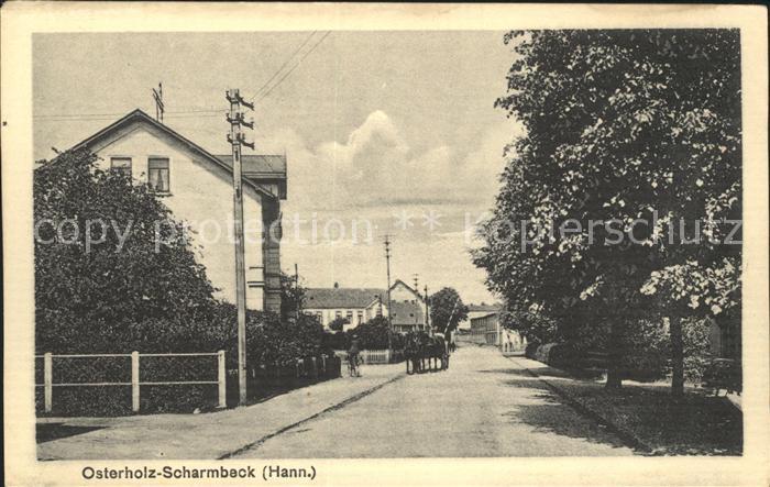 Osterholz-Scharmbeck Dorfstrasse Pferdekutsche