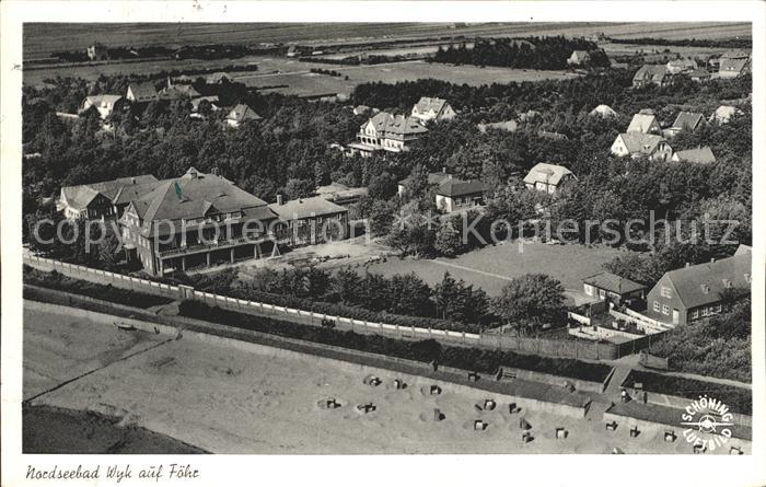 Wyk Foehr Fliegeraufnahme