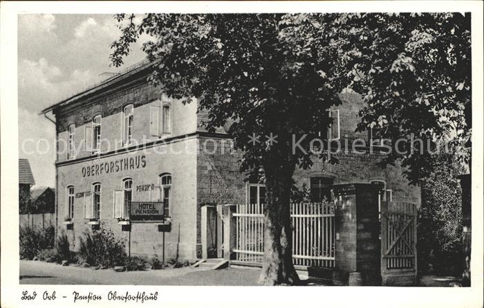 Bad Orb Pension Oberforsthaus