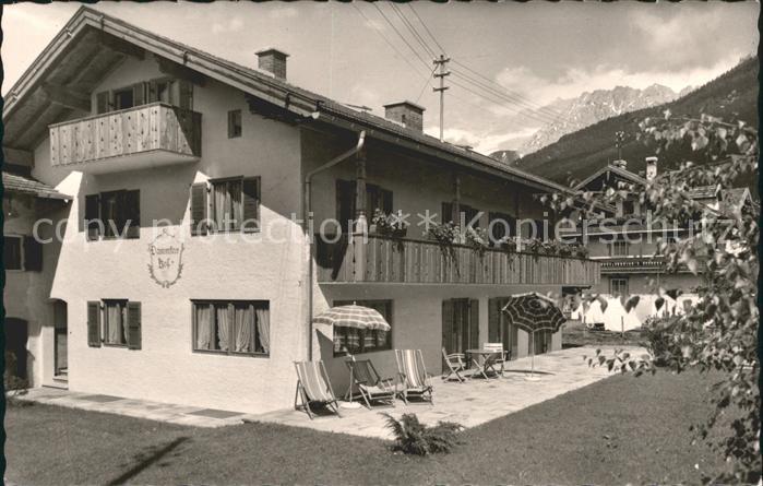Mittenwald Bayern Fremdenheim Dammkarhof