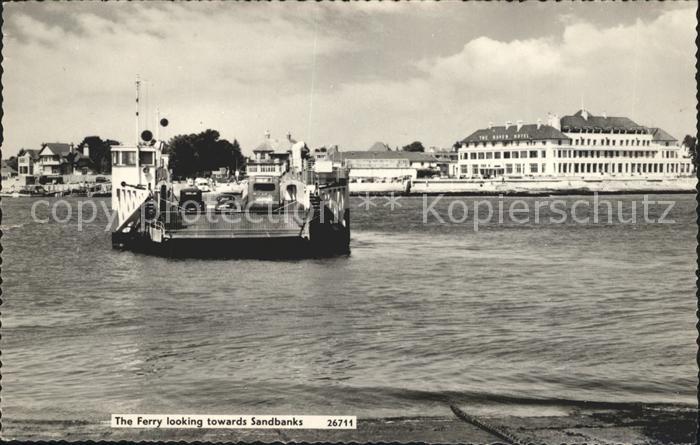 Sandbanks Ferry looking towards