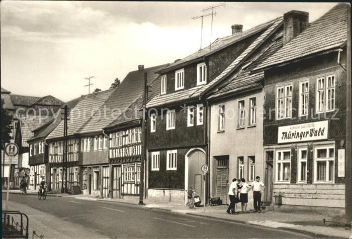 Schwarza Thueringer Wald Konsum Gaststaette Thueringer Wald FDGB Vertragsgaststa