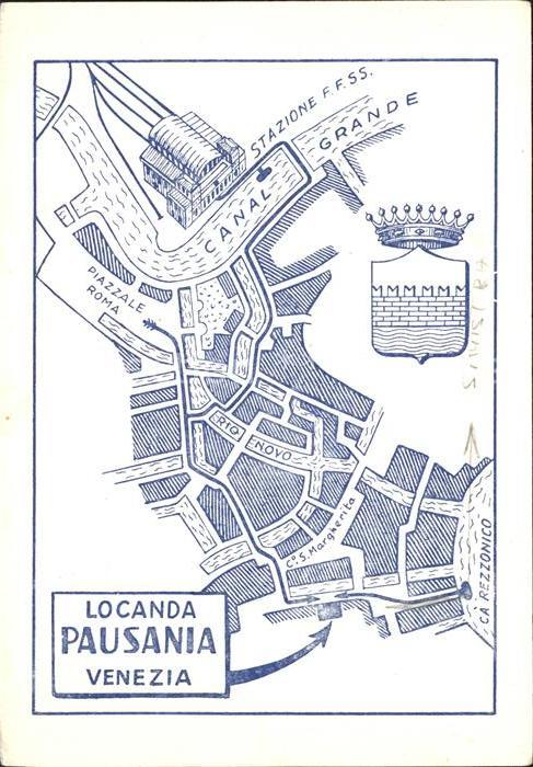 Venezia Venedig Locanda Pausania Canal Grande Piazzale
