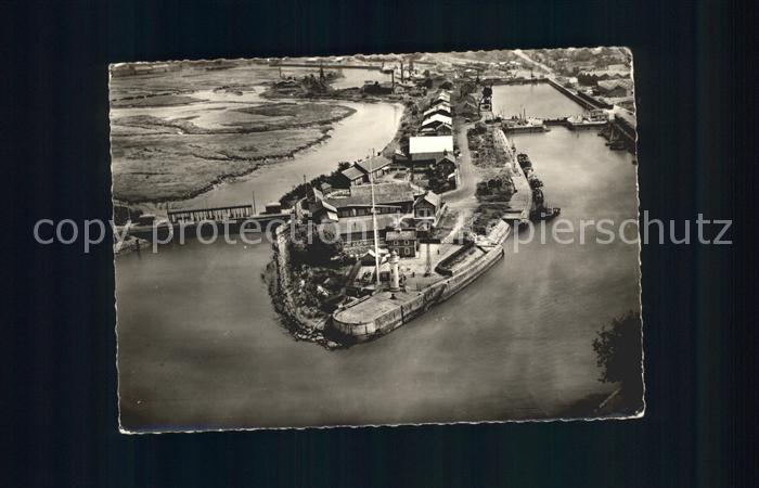 Honfleur Fliegeraufnahme Semaphore Bassin Chasse