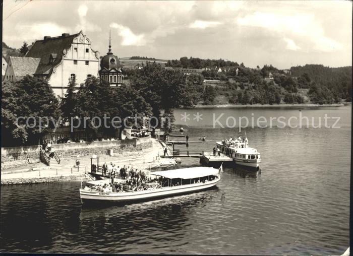 Saalburg Saale Schiffahrt HO Hotel Kranich