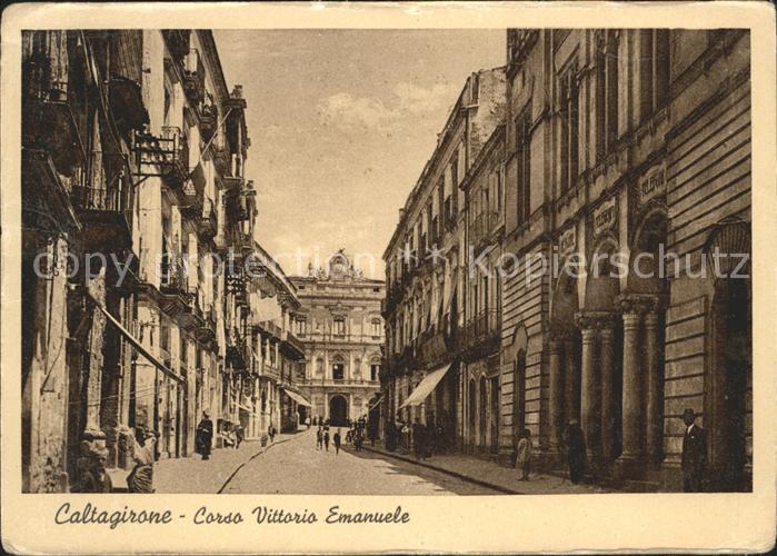 Caltagirone Corso Vittorio Emanuele