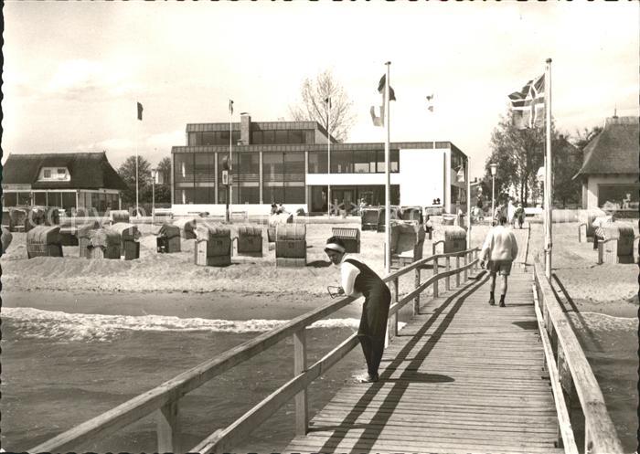 Dahme Ostseebad Haus Kurgastes Bruecke Strand