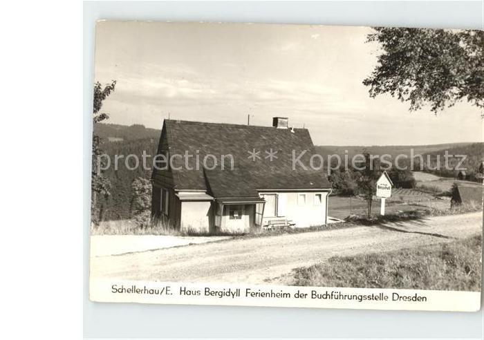 Schellerhau Haus Bergidyll Ferienheim Buchfuehrungsstelle Dresden