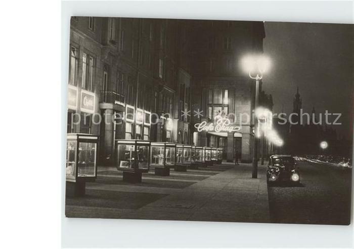 DRESDEN Elbe Altmarkt Cafe Prag