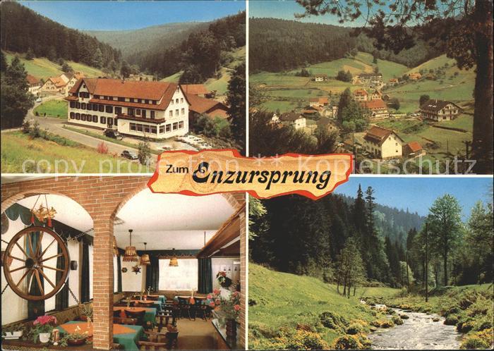 Enzkloesterle Gompelscheuer Hotel Gasthaus zum Enzursprung