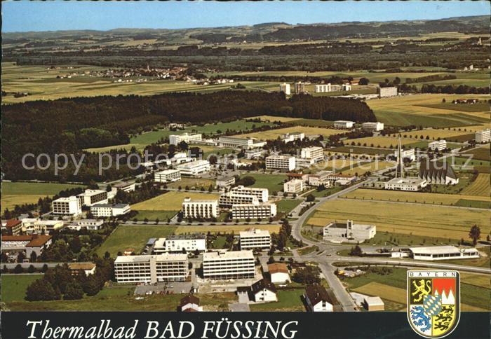 Bad Fuessing Fliegeraufnahme Thermalbad