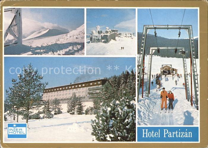 Nizke Tatry Skilift Hotel Partizan
