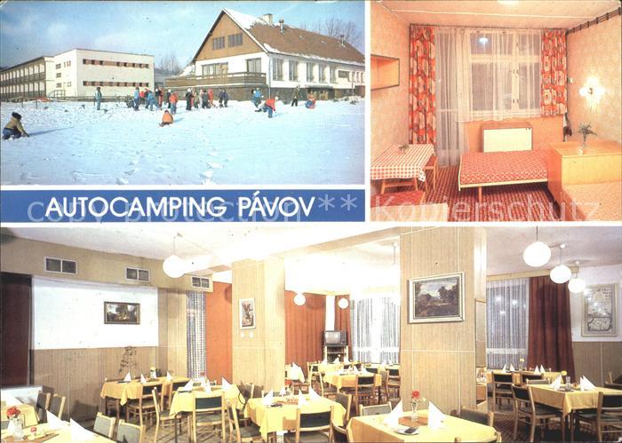 Tschechische Republik Autocamping Pavov