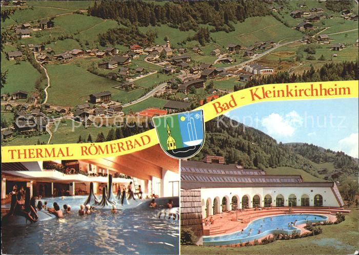 Bad Kleinkirchheim Kaernten Fliegeraufnahme Thermalbad