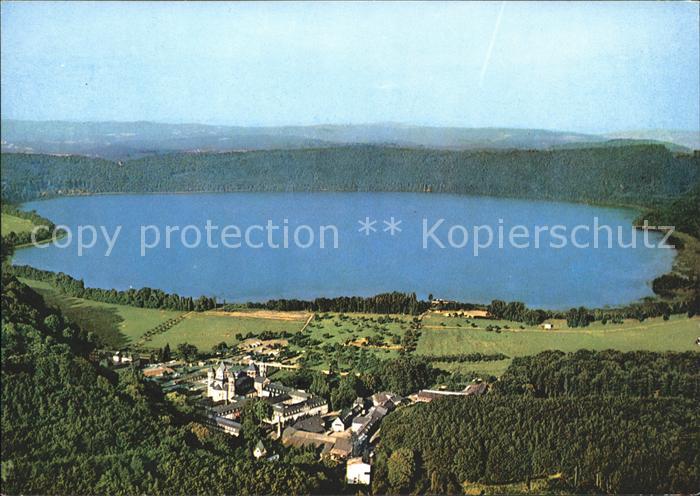 Maria Laach Glees Fliegeraufnahme Abtei See