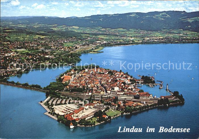 Lindau Bodensee Fliegeraufnahme