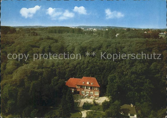 Schleswig Holstein Fliegeraufnahme Waldhotel am Schloss Gottorf