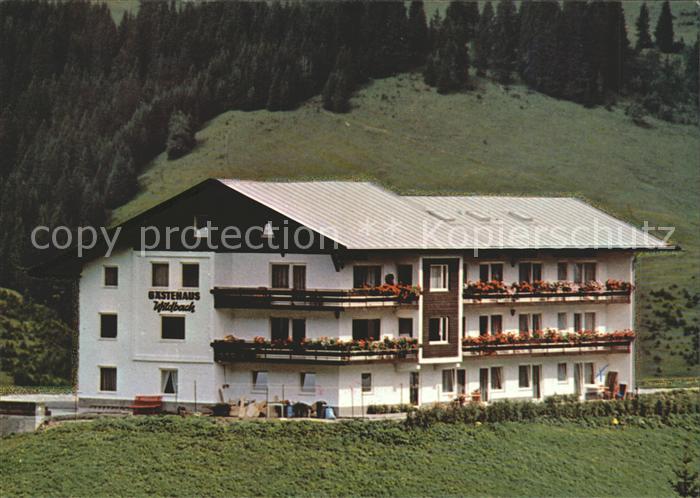 Mittelberg Kleinwalsertal Gaestehaus Wildbach
